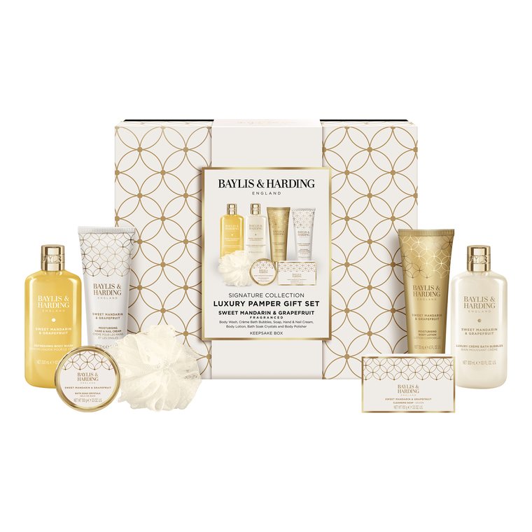 Sweet Mandarin & Grapefruit Luxury Pamper Gift Set