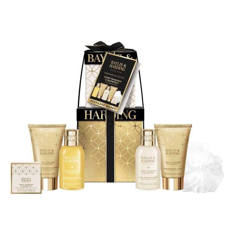 Sweet Mandarin & Grapefruit Luxury Pamper Present Gift Set