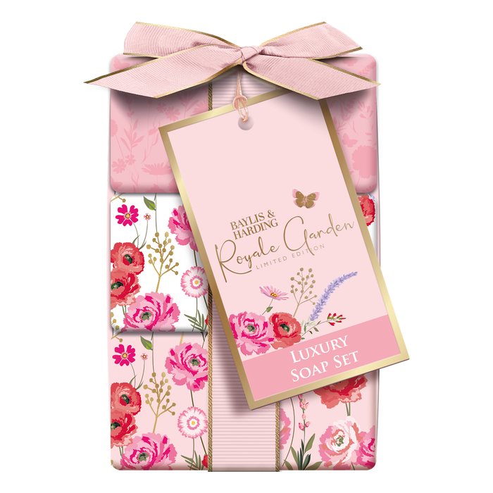 Royale Garden Luxury Wrapped Soaps Gift Set