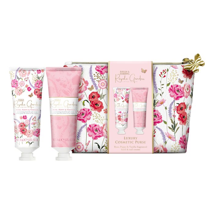 Royale Garden Cosmetic Purse Gift Set