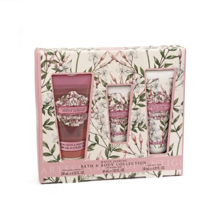65337 aaa bath body gift set white jasmine