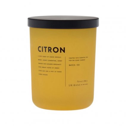 Vonná svíčka - Citron (Doba hoření 33 hodin)