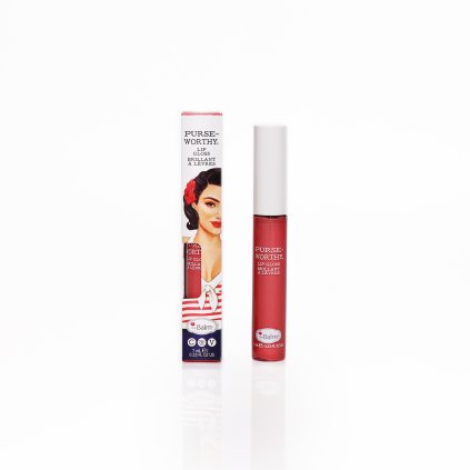 theBalm Luciu de buze Purseworthy, 7 ml (Nuanta Satchel)