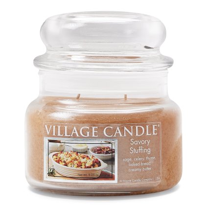 4110242 Savory Stuffing Small Glass Dome