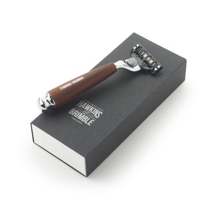 80001 brown handle razor