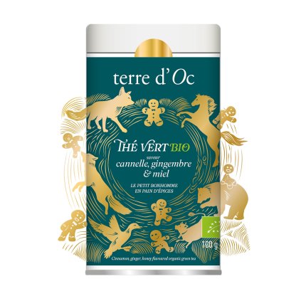 86831 terre d oc the vert gingembre cannelle miel 100g
