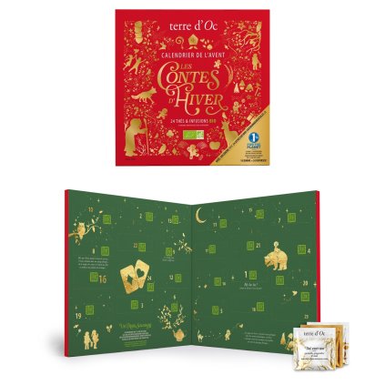 86867 terre d oc calendrier de l avent 24 thes et infusions