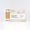 Cotton Buds Open Box White Background