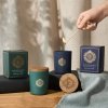 the somerset toiletry company sandalwood country club driftwood and seasalt cedarwood moss candle collection