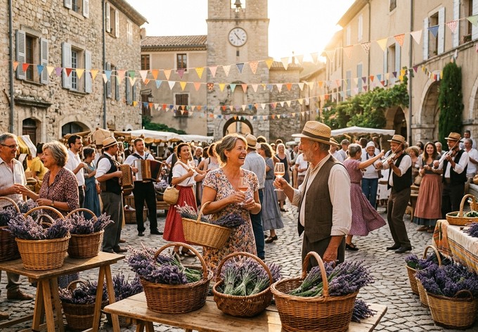 Fête de la Lavande — levanduľové slávnosti Provence