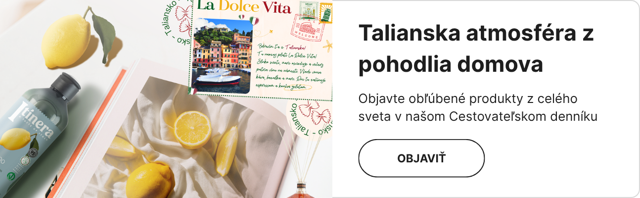 Talianska atmosféra z pohodlia domova