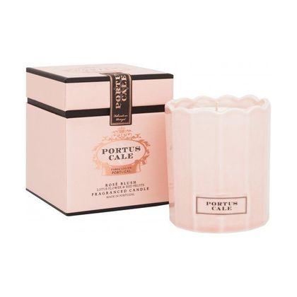Vonná sviečka Rosé Blush - Lotos & Červené ovocie, 210g