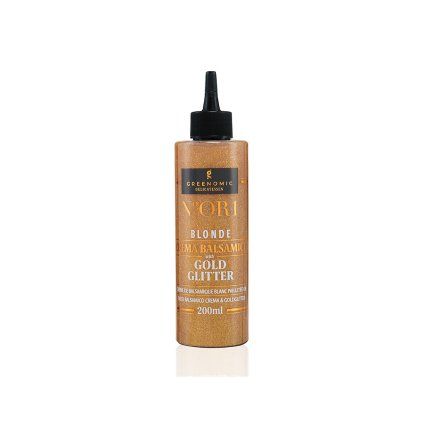 blonde gold glitter uper