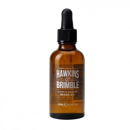 40616 hawkins brimble pansky vyzivujici olej na vousy a knir 50ml