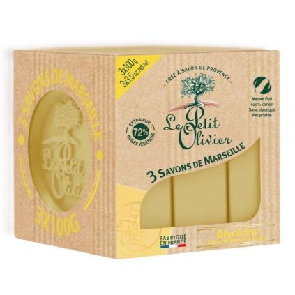 3 savons de marseille glycerine packshot