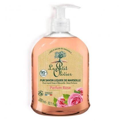 pur savon liquide de marseille rose packshot