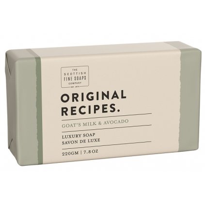 43064 1 scottish fine soaps mydlo kozi mleko a avokado 220g