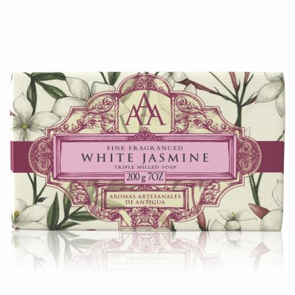AAA Floral Soap Bar White Jasmine High Res