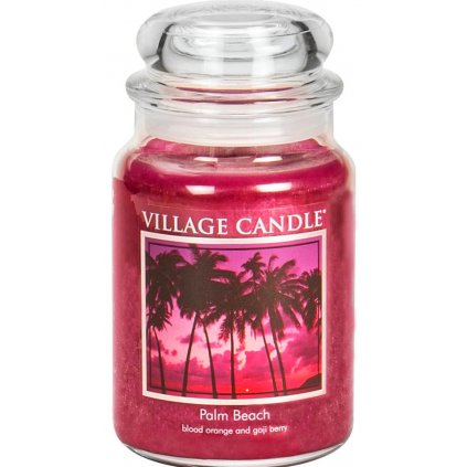 Vonná svíčka - Palmová pláž (Doba hoření 170 hodin)
