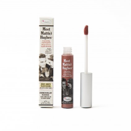 theBalm Dlouhotrvající tekutá rtěnka Meet Matte Hughes, 7,4ml (Odstín Sincere)