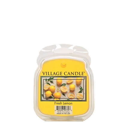 67650 village candle vosk fresh lemon svezi citron 62g