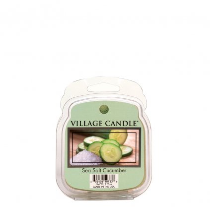 67662 village candle vosk sea salt cucumber morska svezest 62g