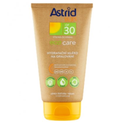 69537 astrid sun eco care hydratacni mleko na opalovani spf30 150ml