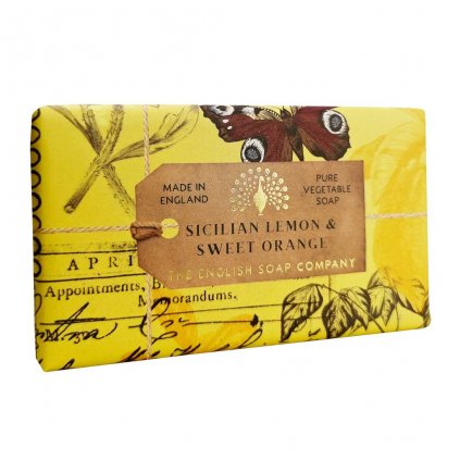 SS0008 Sicillian Lemon & Sweet Orange Anniversary Soap Bar