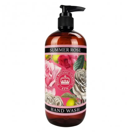 KGL0002 Kew Gardens 500ml Hand Wash Summer Rose