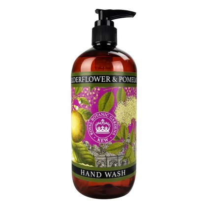 KGL0006 Kew Gardens 500ml Hand Wash Elderflower & Pomelo