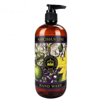 KGL0015 Kew Gardens 500ml Hand Wash Narcissus Lime