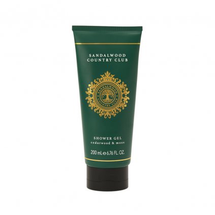 Sandalwood Country Club Cedarwood & Moss Shower Gel