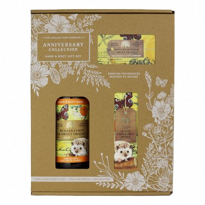 SSGB004 Anniversary Hand & Body Gift Set Sicilian Lemon & Orange