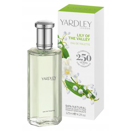 EDT Box + Bottle 125ml Angled Lily of the Valley