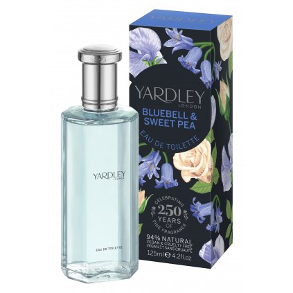 EDT 125ml Box + Bottle Angled Bluebell & Sweet Pea