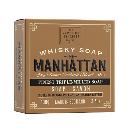 A00463 Whisky Manhattan Carton Soap 100g