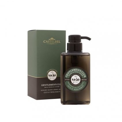 45962 castelbel myci gel na ruce a telo oud a bergamot 450ml