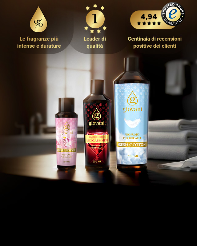 Profumi per bucato luxury giovani