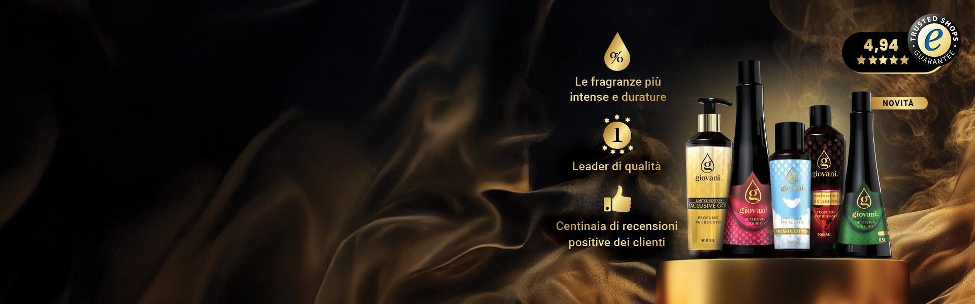 Profumi per bucato Luxury Giovani