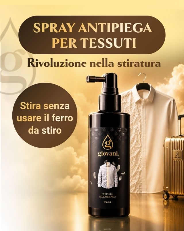 Spray antipiega per tessuti