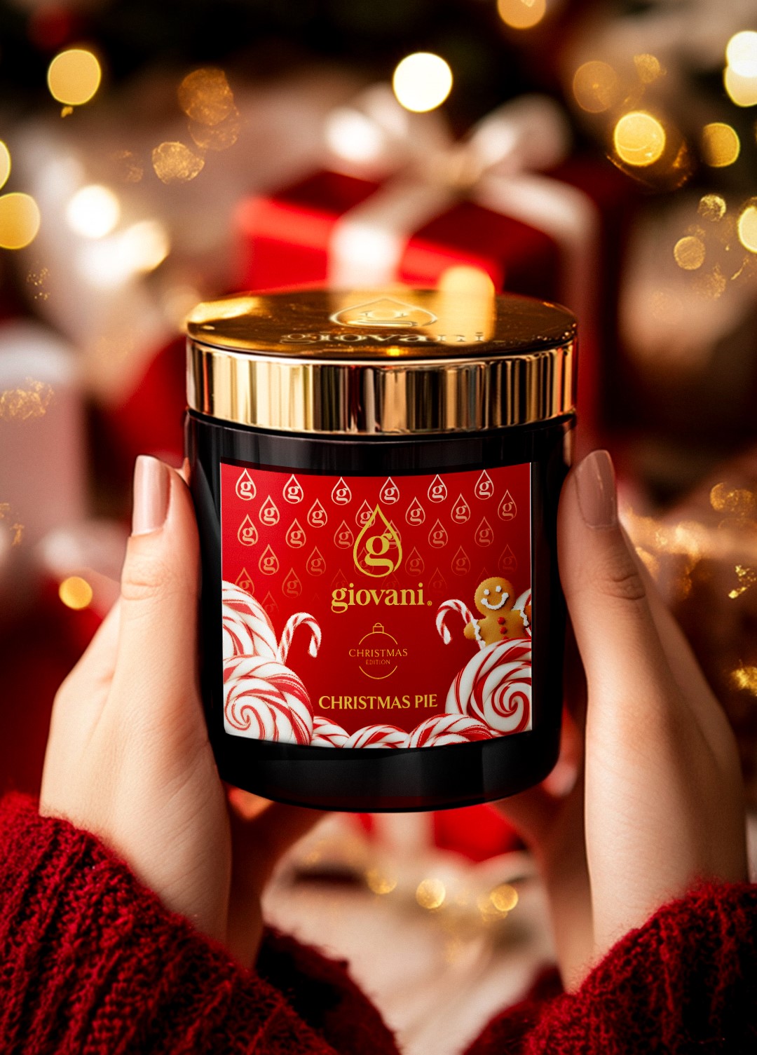 Candela profumata con profumo Giovani CHRISTMAS PIE