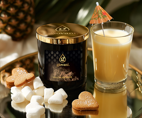 Candele profumate di lusso SWEETY BROWNIE