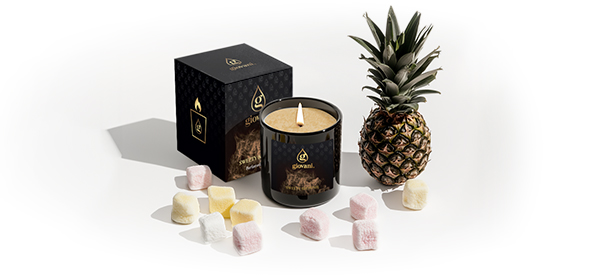 Una candela che profuma di profumo SWEETY BROWNIE
