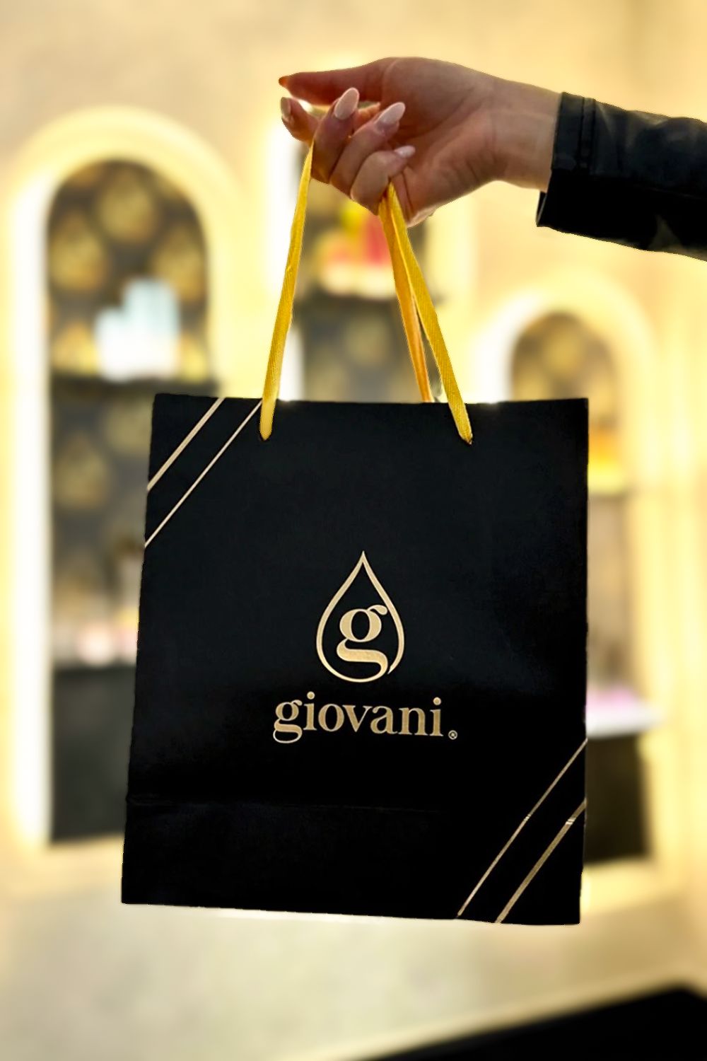 Giovani borsa di design per profumi per bucato