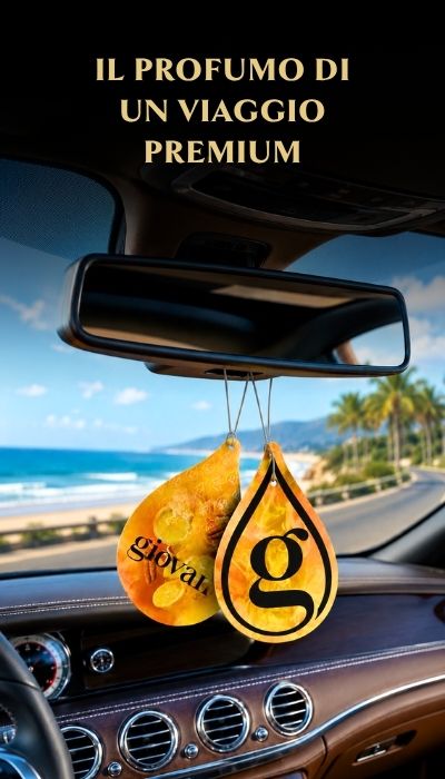 Profumatore per auto Giovani con fragranza premium