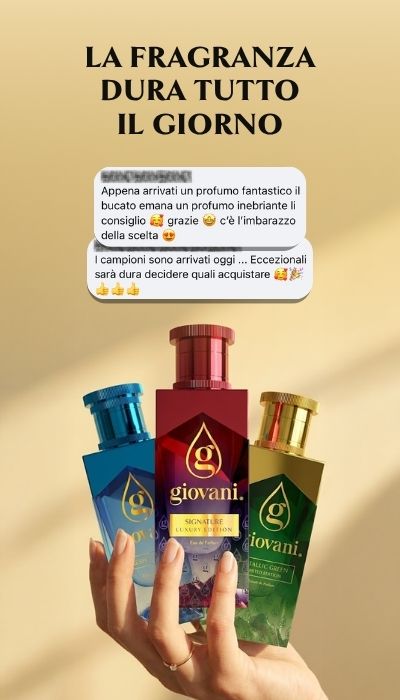 Profumi Giovani a lunga durata
