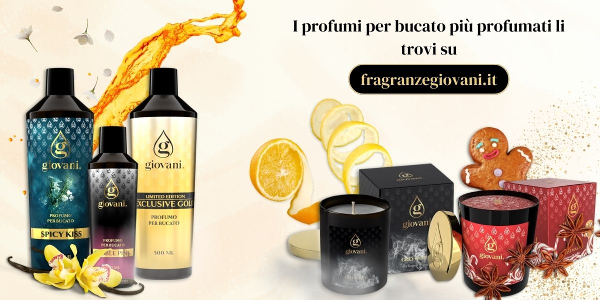 Candele e Profumi per Bucato Giovani