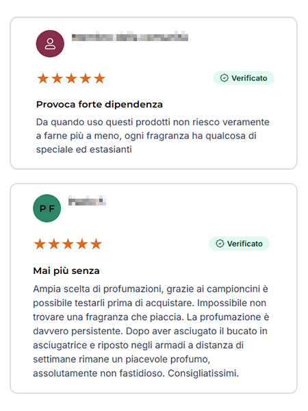 Recensione cliente Giovani 2