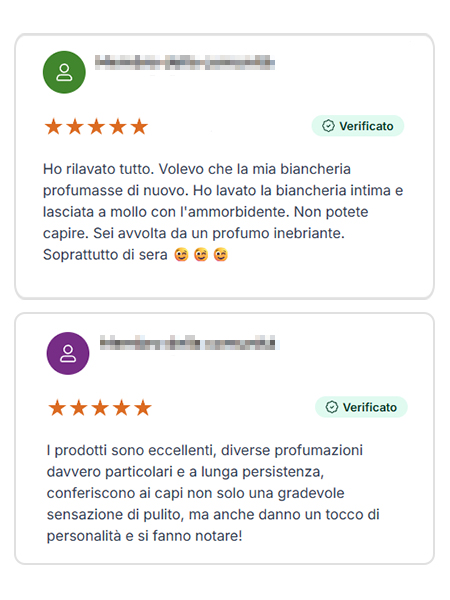 Recensione cliente Giovani 3