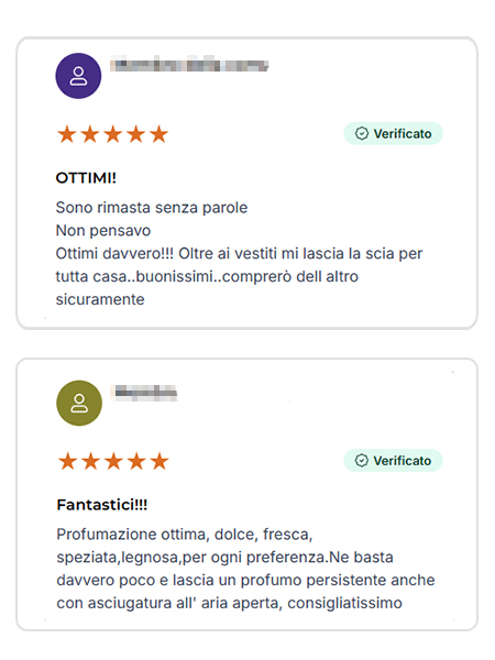 Recensione cliente Giovani 8